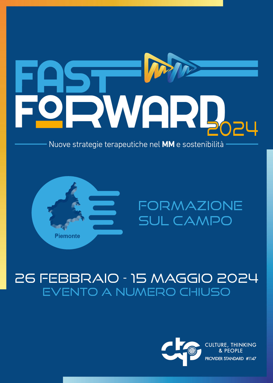 Fast Forward 2024 - - Nuove strategie terapeutiche nel MM e sostenibilità - Torino, 26 Febbraio 2024